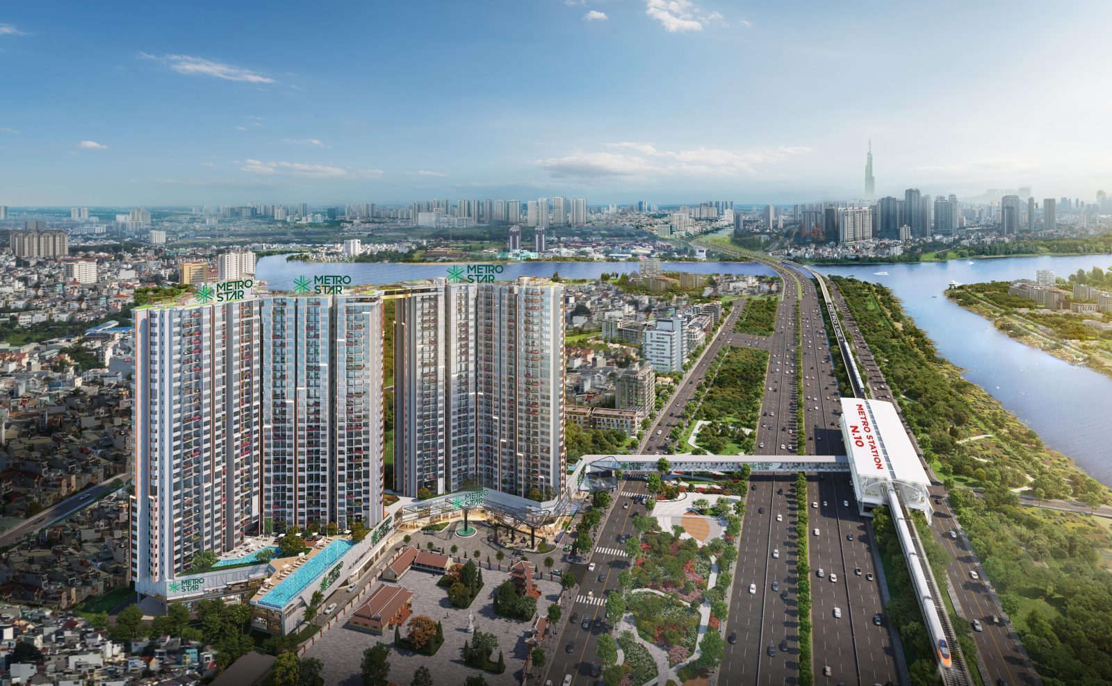 Metro Star - Đã bàn giao tại 360 Xa Lộ Hà Nội, Phường Phước Long A, TP. Thủ Đức, TP.HCM