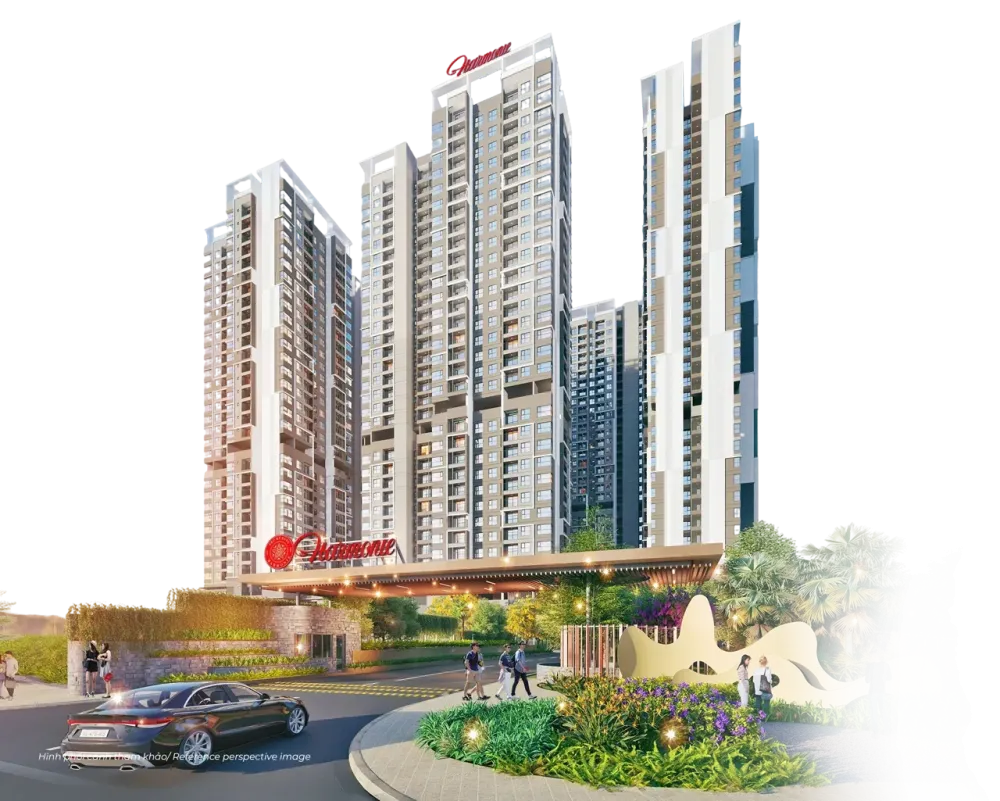 Phối cảnh dự án Phú Mỹ Hưng Harmonie, Khu căn hộ Phú Hưng, tọa lạc tại phường Định Hòa, thành phố Thủ Dầu Một, TP. Hồ Chí Minh