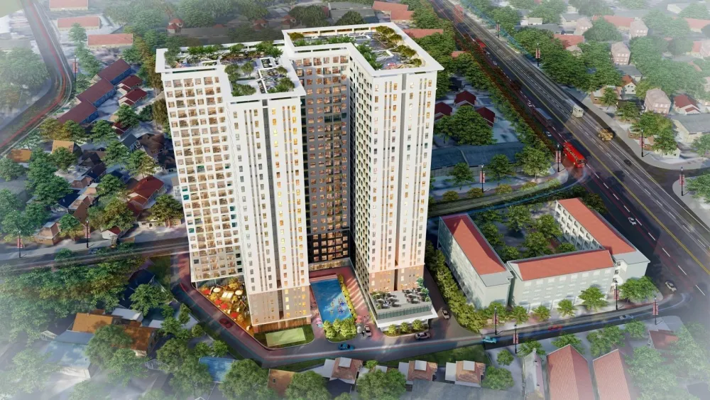 Phối cảnh dự án Bcons Green View, Quốc lộ 1K, Phường Đông Hòa, TP. Dĩ An, TP. Hồ Chí Minh (đối diện Big C Dĩ An)