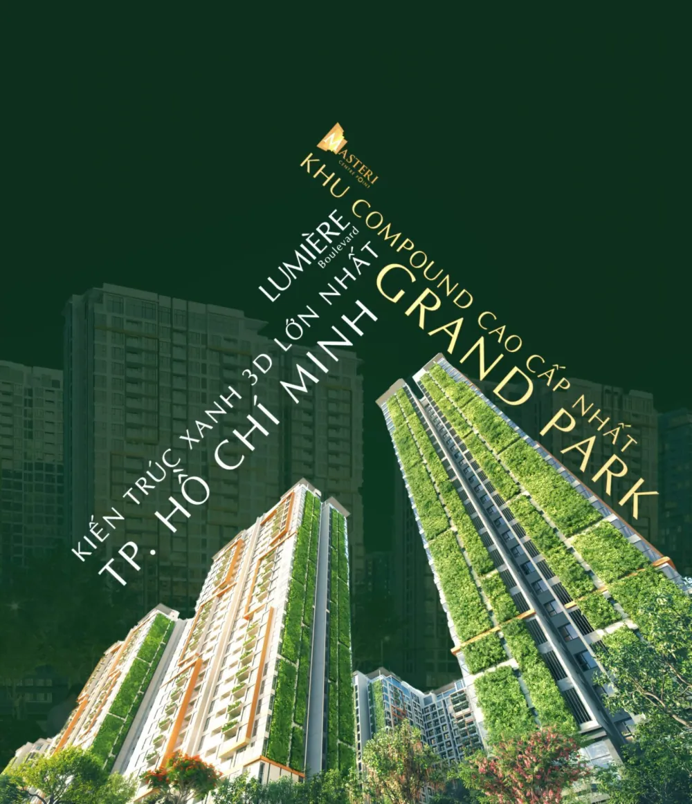 Phối cảnh dự án Lumière Boulevard, Trung tâm đại đô thị Vinhomes Grand Park, Phường Long Thạnh Mỹ, TP. Thủ Đức, TP. Hồ Chí Minh