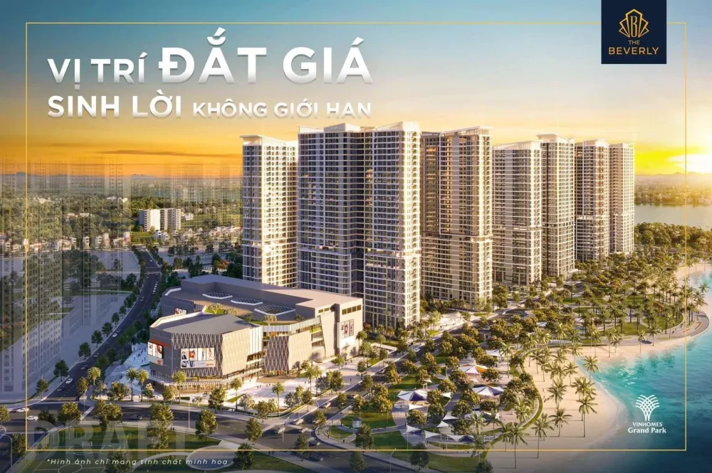 Phối cảnh dự án The Beverly, Vinhomes Grand Park, Phường Long Thạnh Mỹ, TP. Thủ Đức, TP. Hồ Chí Minh