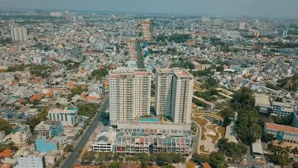 Phối cảnh dự án Moonlight Residences, 102 Đặng Văn Bi (góc Đặng Văn Bi - Dân Chủ), TP. Thủ Đức, TP.HCM