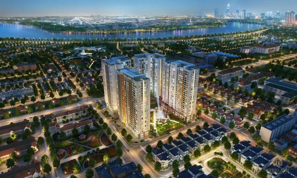 Phối cảnh dự án Victoria Village, Mặt tiền đường Đồng Văn Cống, Phường Thạnh Mỹ Lợi, TP. Thủ Đức, TP. Hồ Chí Minh