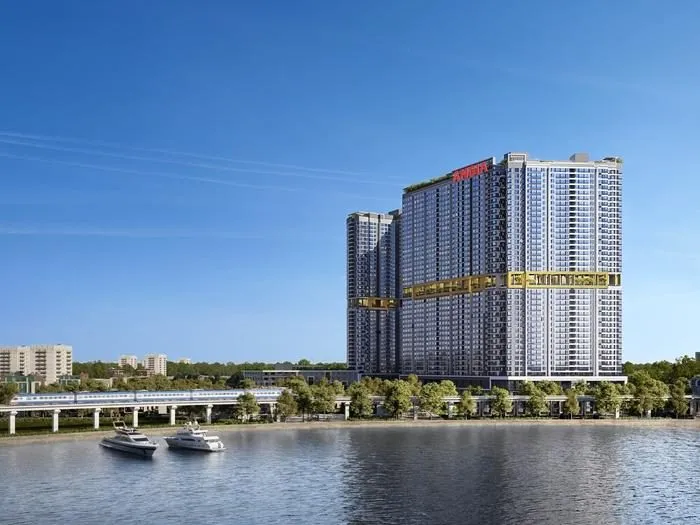 Phối cảnh dự án The Gió Riverside, Đường Vành Đai 3/DT743A, Phường Bình Thắng, TP. Hồ Chí Minh