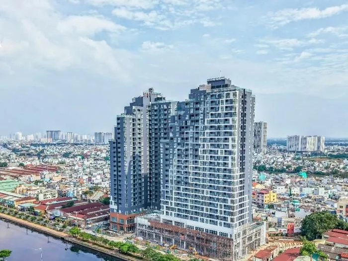 Phối cảnh dự án D-Aqua, Mặt tiền Bến Bình Đông, Quận 8, TP.HCM