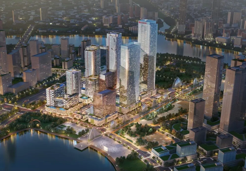 Phối cảnh dự án Eco Smart City Thủ Thiêm, Khu chức năng 2A, KĐT Thủ Thiêm, Phường An Khánh, TP. Hồ Chí Minh