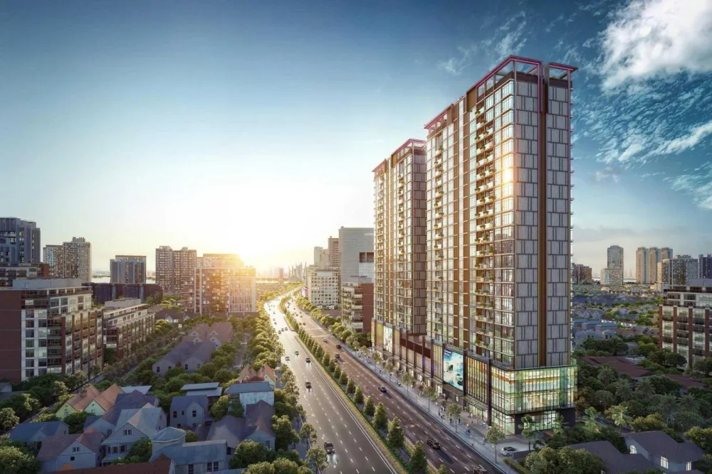 Phối cảnh dự án Celestine Westlake, 300 Võ Chí Công, Phường Phú Thượng, Quận Tây Hồ, Hà Nội