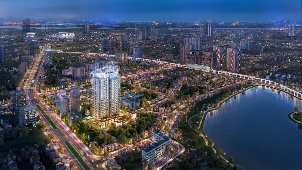 Phối cảnh dự án Galia Hà Nội, Phường Yên Sở, Quận Hoàng Mai, Hà Nội