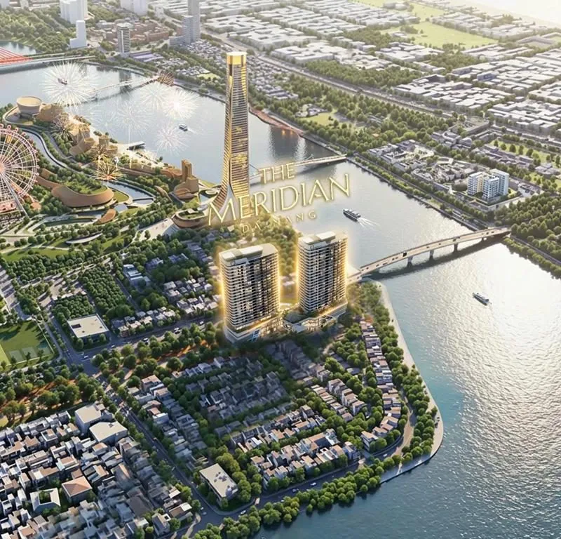Phối cảnh dự án The Meridian Đà Nẵng, Mặt tiền đường Quy Mỹ, Phường Hòa Cường Nam, Quận Hải Châu, Đà Nẵng