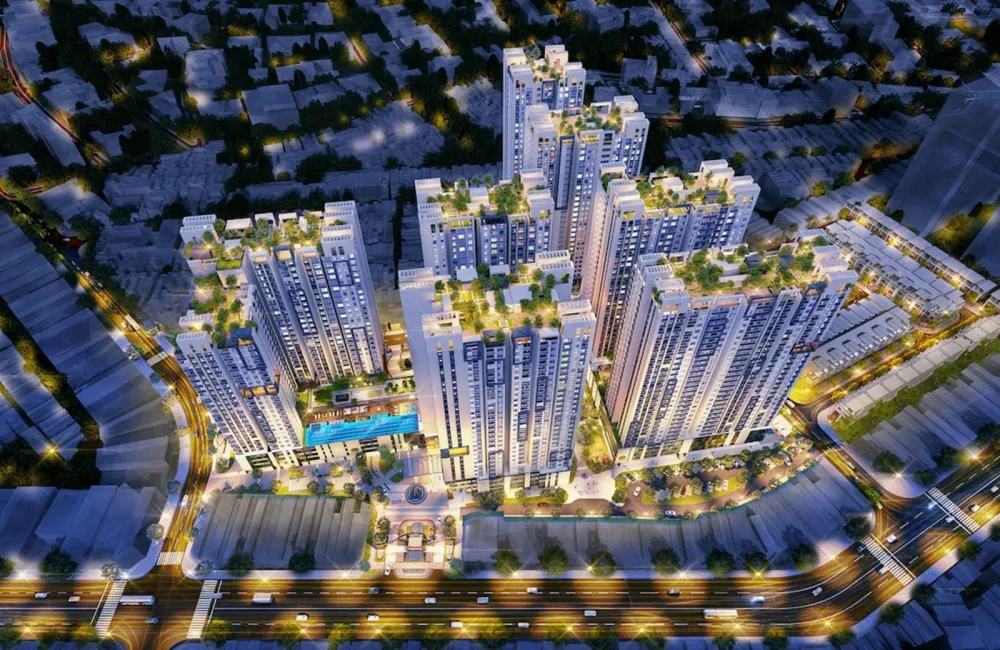 Phối cảnh dự án Hà Đô Centrosa Garden, 200 Đường 3 Tháng 2, Phường Hòa Hưng, Quận 10, TP.HCM