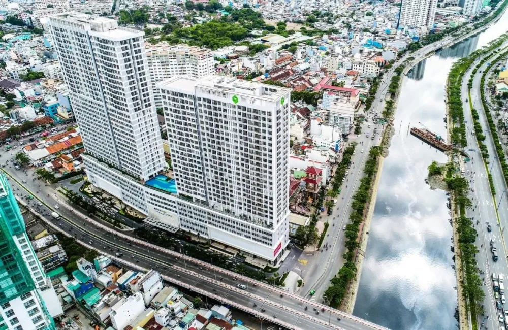 Phối cảnh dự án Rivergate Residence, 151-155 Bến Vân Đồn, Phường 6, Quận 4, TP. Hồ Chí Minh