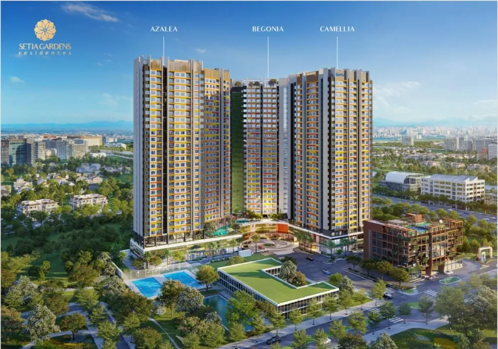 Phối cảnh dự án Setia Edenia (tên cũ: Setia Gardens Residences), Khu đô thị Eco Xuân, mặt tiền Quốc lộ 13, Phường Lái Thiêu, TP. Hồ Chí Minh (trước sáp nhập: TP. Thuận An, Bình Dương)