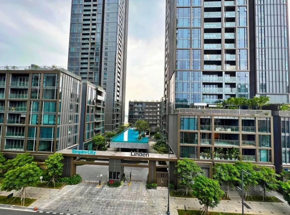 Phối cảnh dự án Linden Residences (Empire City), 5 Mai Chí Thọ, Phường An Khánh, TP. Hồ Chí Minh (block MU4, Khu đô thị Empire City)