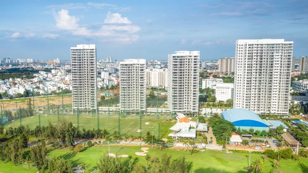 Phối cảnh dự án Green Valley, Khu y tế Quận 7, Phú Mỹ Hưng, TP. Hồ Chí Minh (gần Bệnh viện FV)