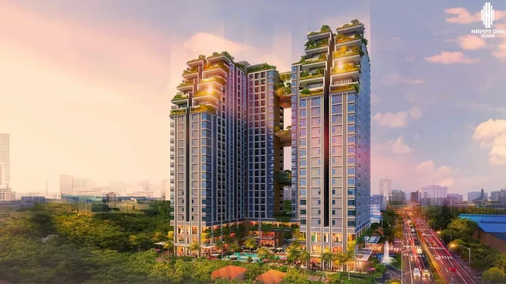 Phối cảnh dự án Happy One Oriana, Đường 9/7 (khu vực Phạm Văn Đồng), Phường Linh Xuân, TP. Thủ Đức, TP.HCM