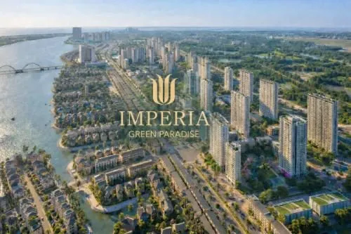 Phối cảnh dự án Imperia Green Paradise, Xã Long Hòa và Thị trấn Cần Thạnh, Huyện Cần Giờ, TP. Hồ Chí Minh