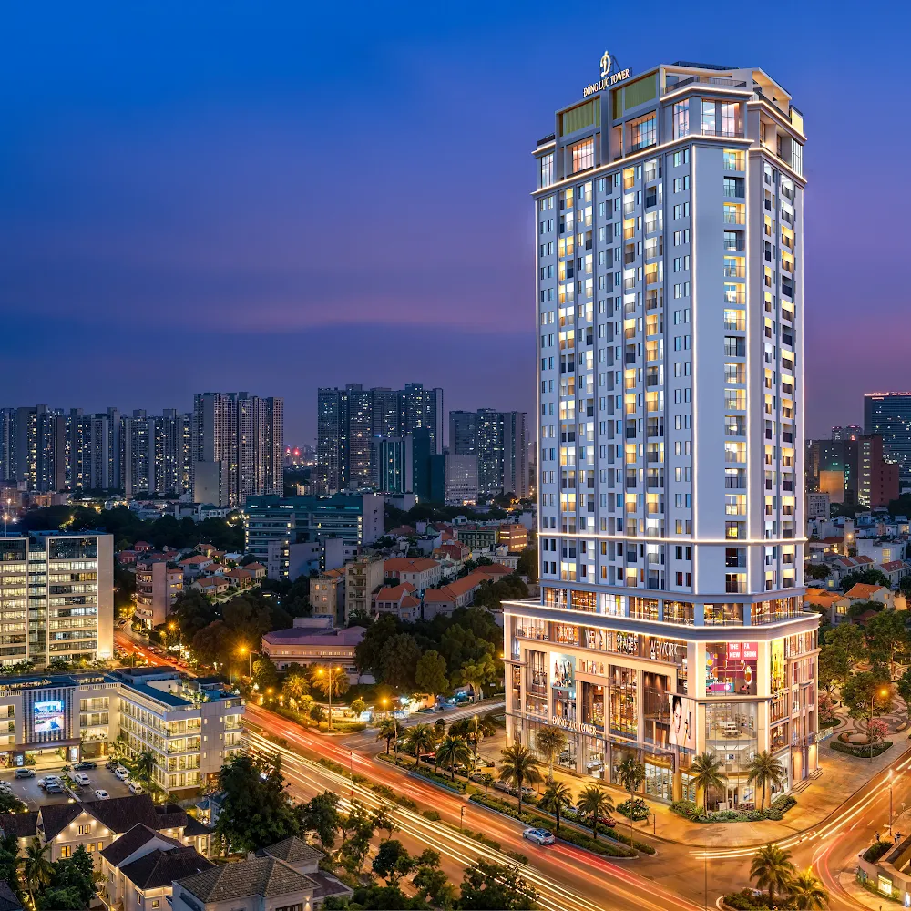 Phối cảnh dự án Động Lực Tower, Số 130 Hạ Đình, quận Thanh Xuân, Hà Nội