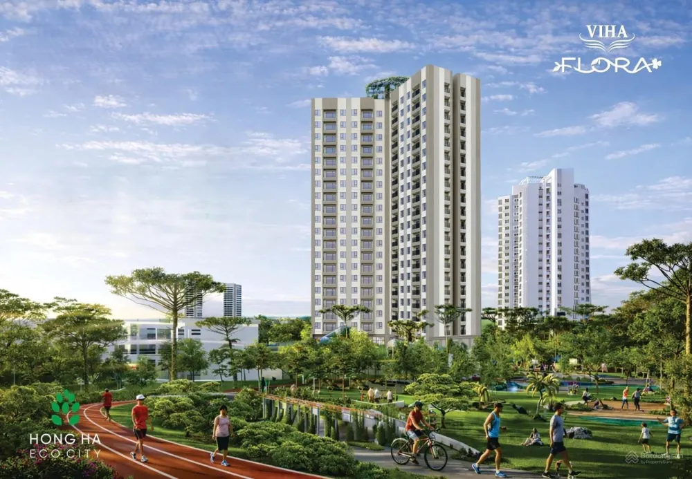 Phối cảnh dự án Viha Flora, Tòa CT14, Khu đô thị Hồng Hà Eco City, phường Yên Sở, Hà Nội (địa chỉ cũ: xã Tứ Hiệp, Thanh Trì)