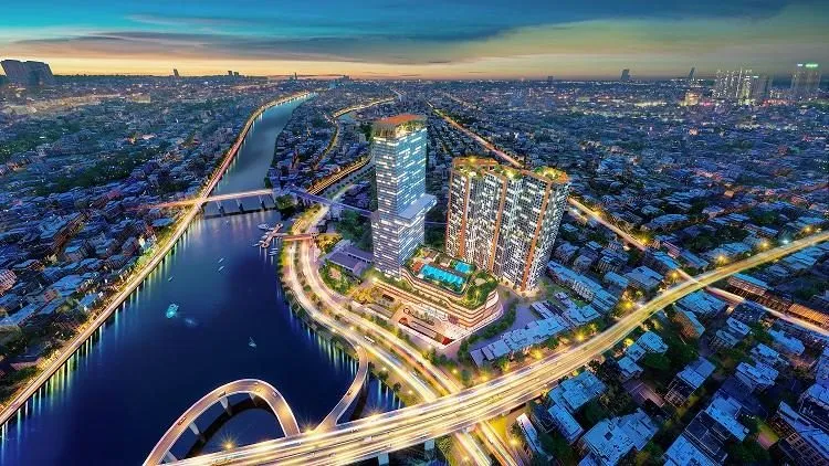 Phối cảnh dự án Dragon Hill Premier (Dragon Riverside City), 628-630 Võ Văn Kiệt, Phường Chợ Quán (trước đây: Phường 1, Quận 5), TP. Hồ Chí Minh