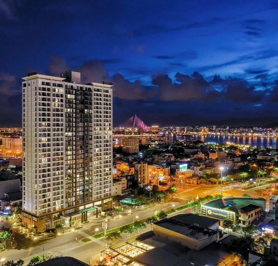 Phối cảnh dự án HIYORI Aqua Tower, Lô số 3, Khu A2-1, đường Lê Đức Thọ, Phường Sơn Trà (trước đây: Phường Thọ Quang, Quận Sơn Trà), Đà Nẵng