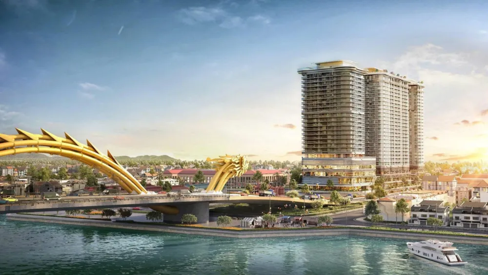 Phối cảnh dự án The Legend Đà Nẵng (TNR The LegendSea), A20 Võ Văn Kiệt, Phường An Hải Tây, Quận Sơn Trà, Đà Nẵng