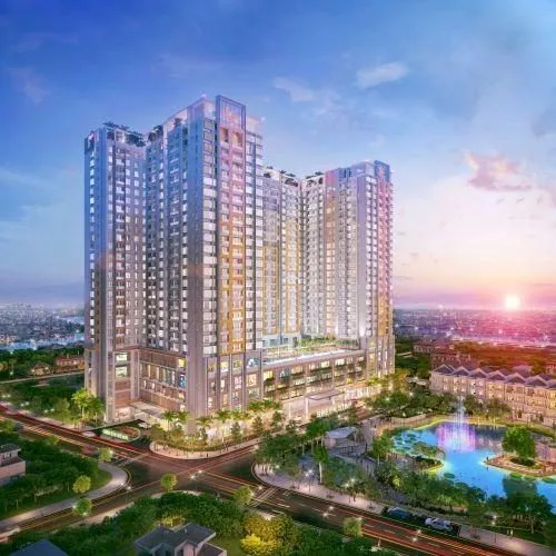 Phối cảnh dự án The Peak Garden, Đường Nguyễn Lương Bằng nối dài, Phường Tân Mỹ, Quận 7, TP. Hồ Chí Minh (trước đây thuộc Phường Phú Mỹ)