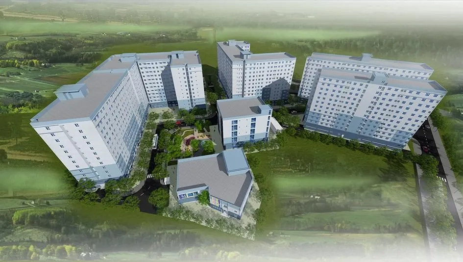 Phối cảnh dự án Nhà ở xã hội thuộc dự án Khu nhà ở Tiến Phước – Khu B, Lô 1, Khu 9AB, Khu đô thị mới Nam Thành Phố (Khu 9AB, Lô 1, Khu B), TP. Hồ Chí Minh
