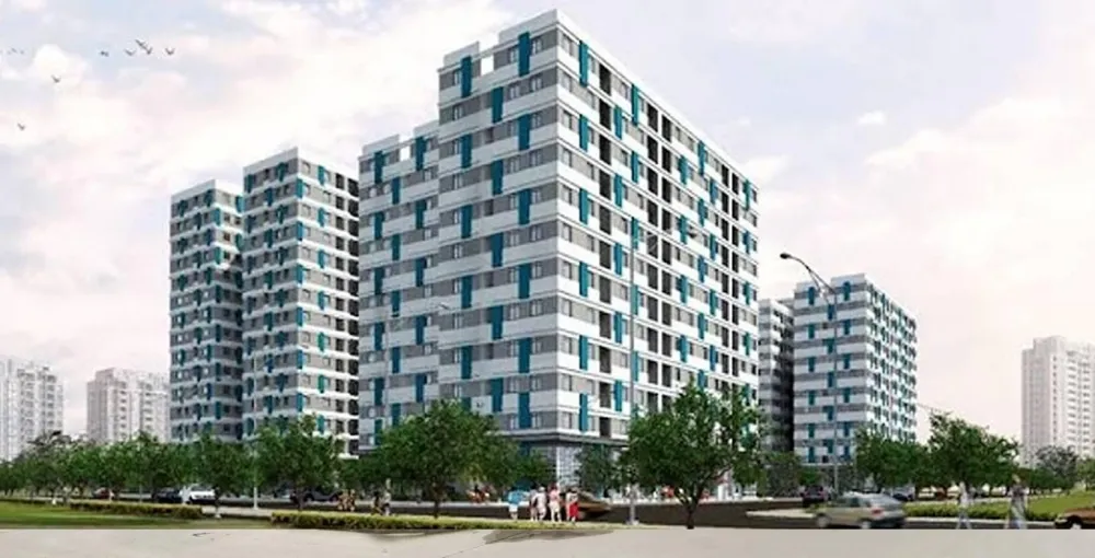 Phối cảnh dự án Nhà ở xã hội Khu 7 Việt Sing, Khu đô thị Việt Sing, TP. Hồ Chí Minh (trước sáp nhập: TP. Thuận An, Bình Dương)