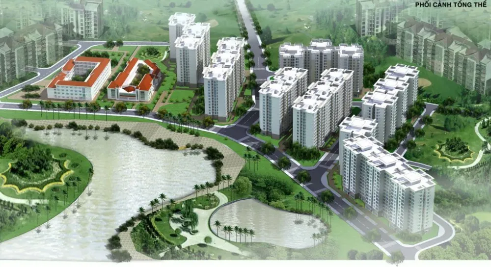 Phối cảnh dự án Resco An Hội 3, Đường Số 57, P. 14, Gò Vấp, TP. Hồ Chí Minh