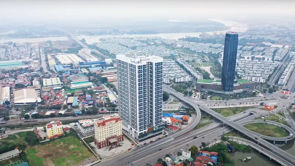 Phối cảnh dự án Hoàng Huy Grand Tower, 2A Đường Sở Dầu, Phường Sở Dầu, Hồng Bàng, Hải Phòng