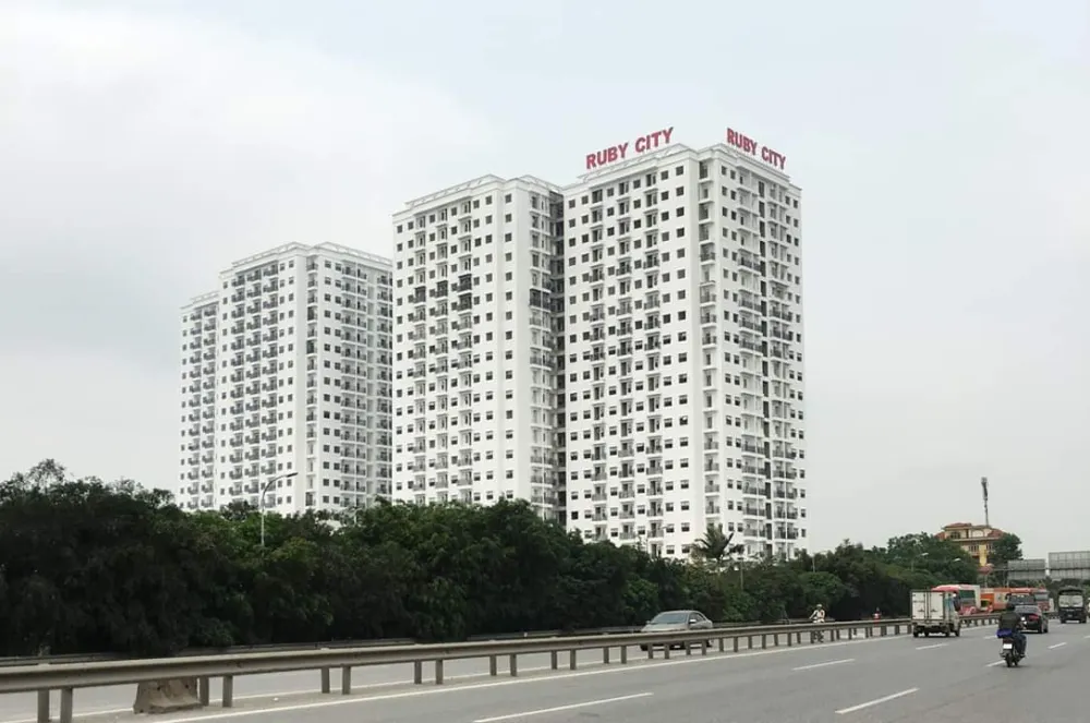 Phối cảnh dự án Chung cư Ruby City CT3, Đường Phúc Lợi, Phường Giang Biên, Long Biên, Hà Nội