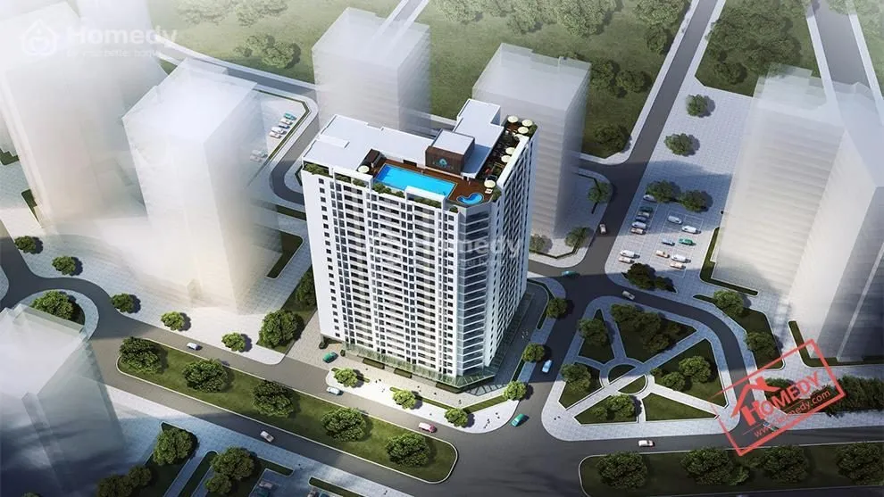 Phối cảnh dự án Rainbow Linh Đàm, KĐT Tây Nam Linh Đàm, Phường Hoàng Liệt, Hoàng Mai, Hà Nội