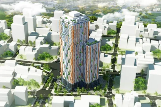 Phối cảnh dự án HPC Landmark 105, Phường La Khê, Hà Đông, Hà Nội