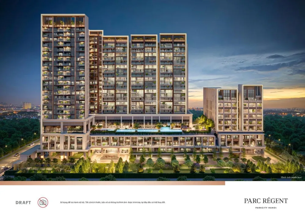Phối cảnh dự án Parc Régent, Phường La Khê, Quận Hà Đông, Hà Nội