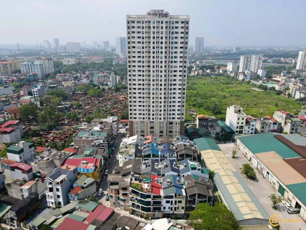 Phối cảnh dự án Hồng Hà Tower, Đường Thịnh Liệt, Phường Thịnh Liệt, Hoàng Mai, Hà Nội