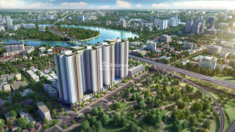 Phối cảnh dự án Green Park Trần Thủ Độ, Đường Trần Thủ Độ, Phường Hoàng Liệt, Hoàng Mai, Hà Nội