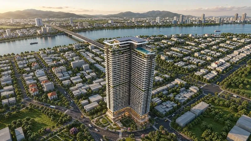 Phối cảnh dự án Peninsula Private, Đường Doãn Khuê, Phường Hòa Cường Bắc, Quận Hải Châu, Đà Nẵng