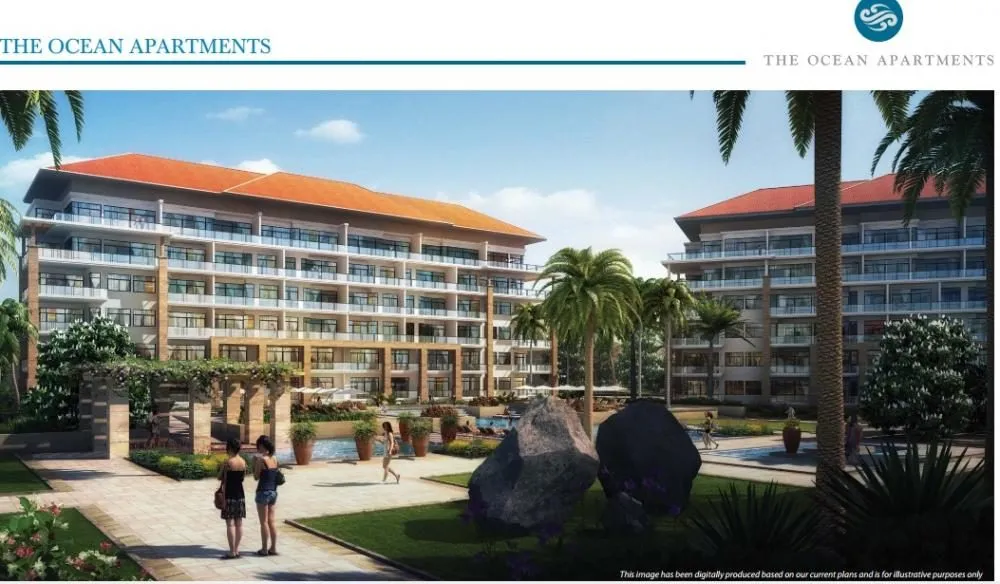 Phối cảnh dự án The Ocean Apartment, Đường Trường Sa, Phường Hòa Hải, Ngũ Hành Sơn, Đà Nẵng
