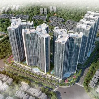Phối cảnh dự án Hoàng Huy Commerce, Đường Võ Nguyên Giáp, Phường Kênh Dương, Lê Chân, Hải Phòng