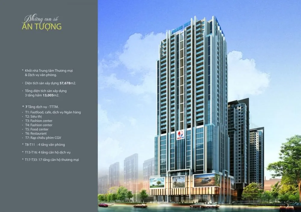 Phối cảnh dự án Gold Tower, 275 Đường Nguyễn Trãi, Phường Thanh Xuân Trung, Thanh Xuân, Hà Nội