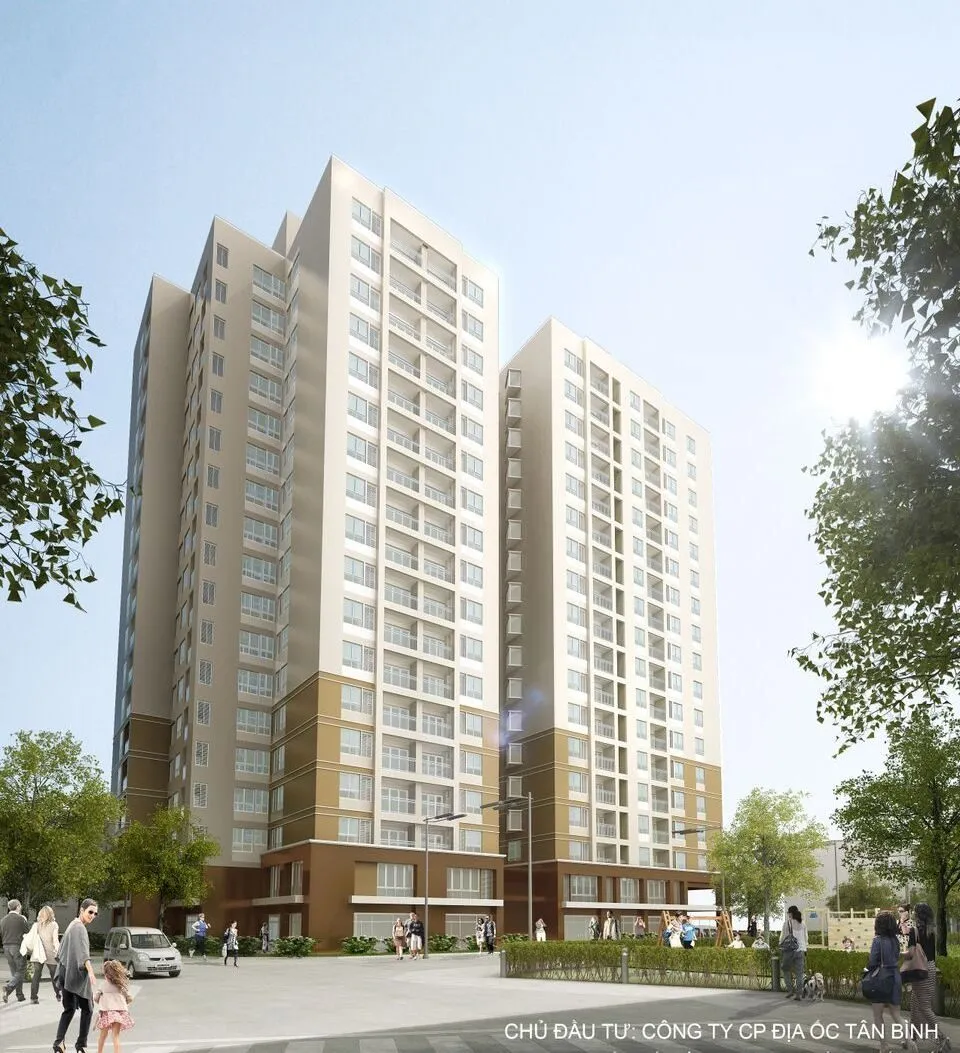 Phối cảnh dự án Chung cư Khuông Việt, Số 341/13A Khuông Việt, phường Phú Trung, quận Tân Phú, Tp.HCM, TP. Hồ Chí Minh