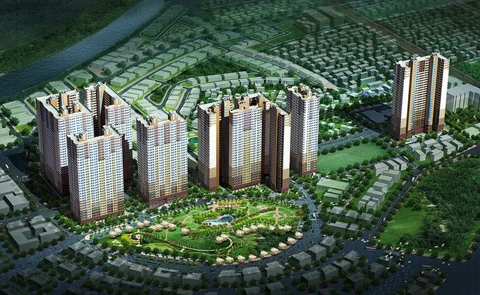 Phối cảnh dự án Chung cư Booyoung, Phường Mỗ Lao, Hà Đông, Hà Nội