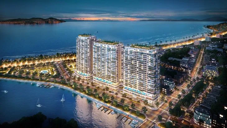 Phối cảnh dự án The Welltone Luxury Residence Nha Trang, Đường Xóm Cồn, phường Xương Huân, Nha Trang, Khánh Hòa