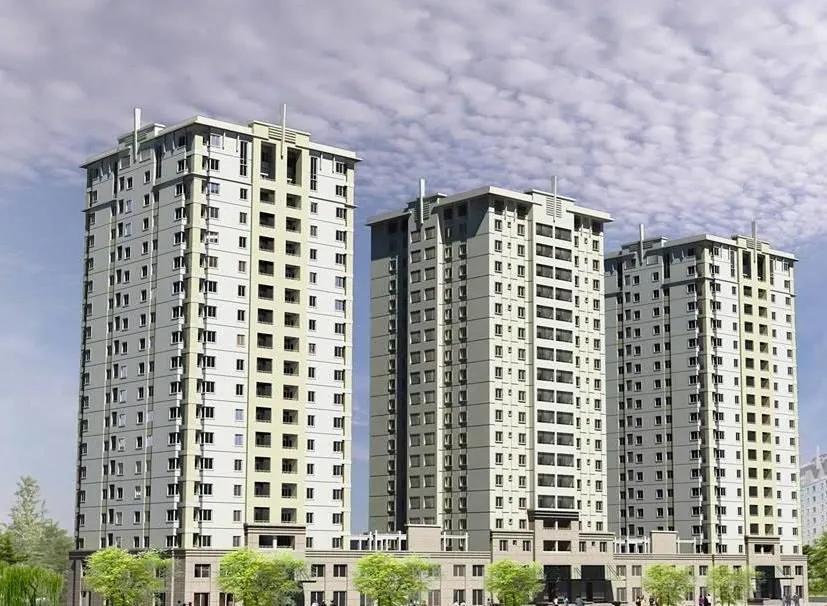 Phối cảnh dự án Khu nhà ở xã hội Sao Hồng, Xã Việt Hùng, thị xã Quế Võ, Bắc Ninh