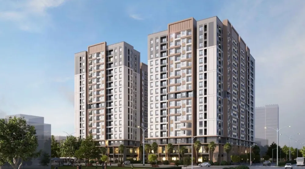 Phối cảnh dự án Khu nhà ở xã hội số 01, Khu đô thị phía Nam, Phường Bắc Giang, Bắc Ninh