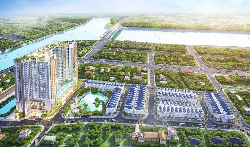 Phối cảnh dự án Green Star Sky Garden, 15B Nguyễn Lương Bằng, P. Phú Thuận, Q7