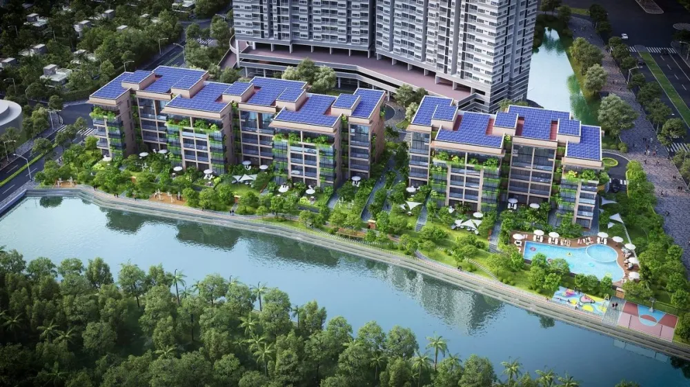 Phối cảnh dự án Panomax River Villa, 722 Đào Trí, P. Phú Thuận, Q7