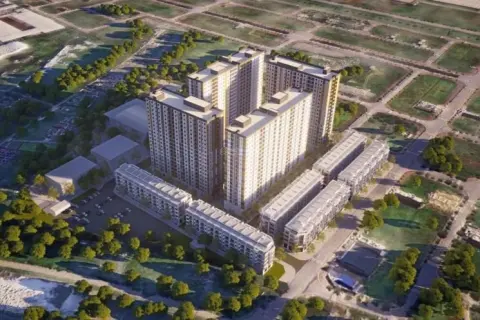 Nhà ở xã hội Khu công nghiệp Tân Trường - Tòa CT2